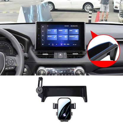 Car Screen Phone Holder Mount with Extension Arm, For Toyota Sienna 2021-2026 12.3 inch, For Toyota Sienna 2021-2023 8 inch, For Toyota Sienna 2024 10.25 inch, For Toyota BZ4 2022 / BZ4X 12.3/8 inch, For Toyota Bozhi BZ3X 2025 14.6 inch