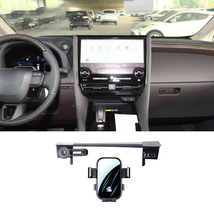 Car Screen Phone Holder Mount with Extension Arm, For Toyota Sienna 2021-2026 12.3 inch, For Toyota Sienna 2021-2023 8 inch, For Toyota Sienna 2024 10.25 inch, For Toyota BZ4 2022 / BZ4X 12.3/8 inch, For Toyota Bozhi BZ3X 2025 14.6 inch