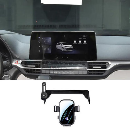 Car Screen Phone Holder Mount with Extension Arm, For Toyota Sienna 2021-2026 12.3 inch, For Toyota Sienna 2021-2023 8 inch, For Toyota Sienna 2024 10.25 inch, For Toyota BZ4 2022 / BZ4X 12.3/8 inch, For Toyota Bozhi BZ3X 2025 14.6 inch