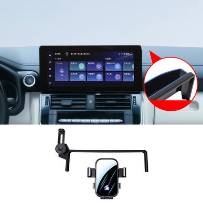 Car Screen Phone Holder Mount with Extension Arm, For Toyota Sienna 2021-2026 12.3 inch, For Toyota Sienna 2021-2023 8 inch, For Toyota Sienna 2024 10.25 inch, For Toyota BZ4 2022 / BZ4X 12.3/8 inch, For Toyota Bozhi BZ3X 2025 14.6 inch