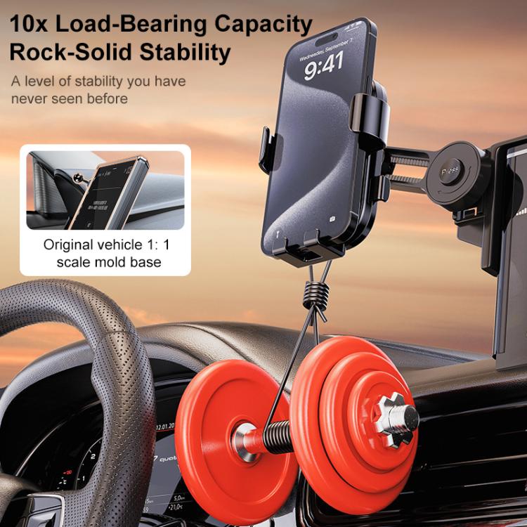 Car Screen Phone Holder Mount with Extension Arm, For Toyota Sienna 2021-2026 12.3 inch, For Toyota Sienna 2021-2023 8 inch, For Toyota Sienna 2024 10.25 inch, For Toyota BZ4 2022 / BZ4X 12.3/8 inch, For Toyota Bozhi BZ3X 2025 14.6 inch