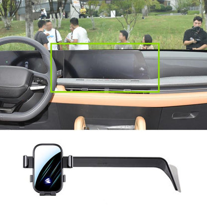 Car Screen Phone Holder Mount with Extension Arm, For Changan Lantuozhe 23-25 12.3 inch, For Changan NEVO A07 23-26 15.4 inch, For Changan Eado DT 18-22 10.25 inch, For Changan Lamore 2023 13.2 inch, For Changan Lumin 22-25 10.25 inch