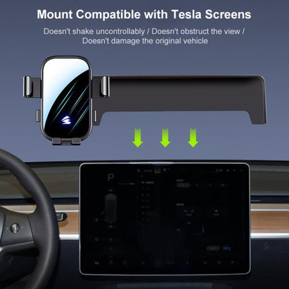 Car Screen Phone Holder Mount with Extension Arm, For Tesla Model 3 19-22 / Model Y 21-24 15 inch, For Tesla Model 3 / Model Y 23-25 15.4 inch, For Tesla Model X / Model S 23-24 17 inch