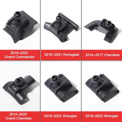 Car Air Vent Metal Gravity Phone Holder Mount, For Jeep Grand Commander 2018-2022, For Jeep Cherokee 2016-2017, For Jeep Wrangler 2011-2018, For Jeep Wrangler 2019-2022, For Jeep Grand Cherokee 2014-2020, For Jeep Grand Cherokee 2021