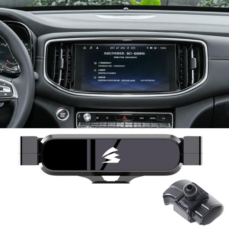 Car Air Vent Metal Gravity Phone Holder Mount, For Trumpchi M6 2019-2021 / M6 Max 2024, For Trumpchi Empow 2021–2024, For Trumpchi GA6 2019-2022, For Trumpchi M8 2023-2024, For Trumpchi M6 Pro 2021-2023, For Trumpchi GM8 2017-2020 / M8