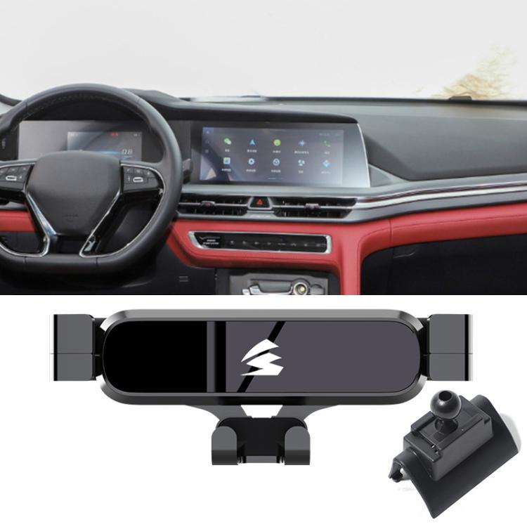 Car Air Vent Metal Gravity Phone Holder Mount, For Changan Eado ET / Eado XT, For Changan Eado PLUS Blue Whale 22-23, For Changan BenBen ESTAR 2020-2023, For Changan BenBen 2014-2015, For Changan Oshan X7 2020–2021, For Changan Lumin 2022-2024