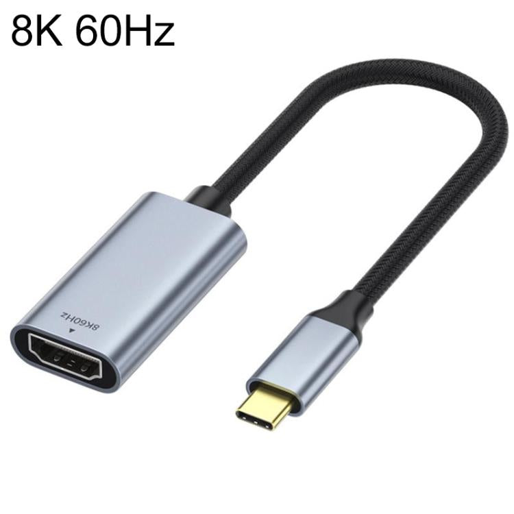 USB-C / Type-C to HDMI HD Screen Mirroring Adapter Cable, 4K 30Hz, 4K 60Hz, 8K 60Hz