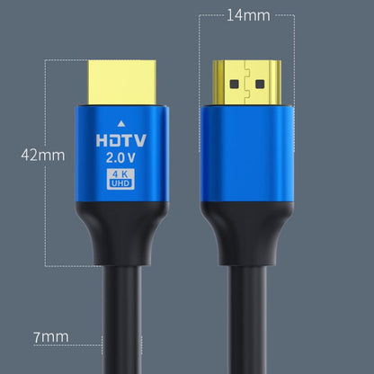 HDMI 2.0 High-Speed 4K Ultra HD Gold-Plated Connection HDTV Video Cable, 0.5m, 1m, 1.5m, 2m, 3m, 5m, 10m, 15m, 20m