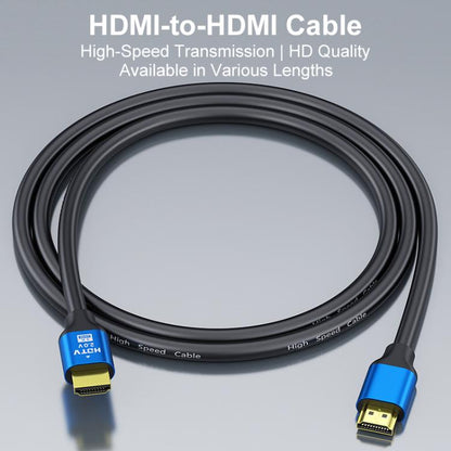 HDMI 2.0 High-Speed 4K Ultra HD Gold-Plated Connection HDTV Video Cable, 0.5m, 1m, 1.5m, 2m, 3m, 5m, 10m, 15m, 20m