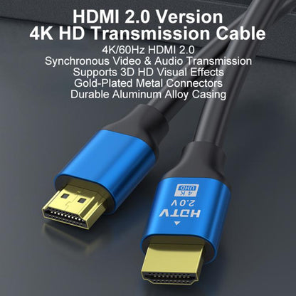 HDMI 2.0 High-Speed 4K Ultra HD Gold-Plated Connection HDTV Video Cable, 0.5m, 1m, 1.5m, 2m, 3m, 5m, 10m, 15m, 20m