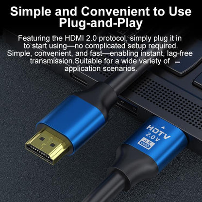 HDMI 2.0 High-Speed 4K Ultra HD Gold-Plated Connection HDTV Video Cable, 0.5m, 1m, 1.5m, 2m, 3m, 5m, 10m, 15m, 20m