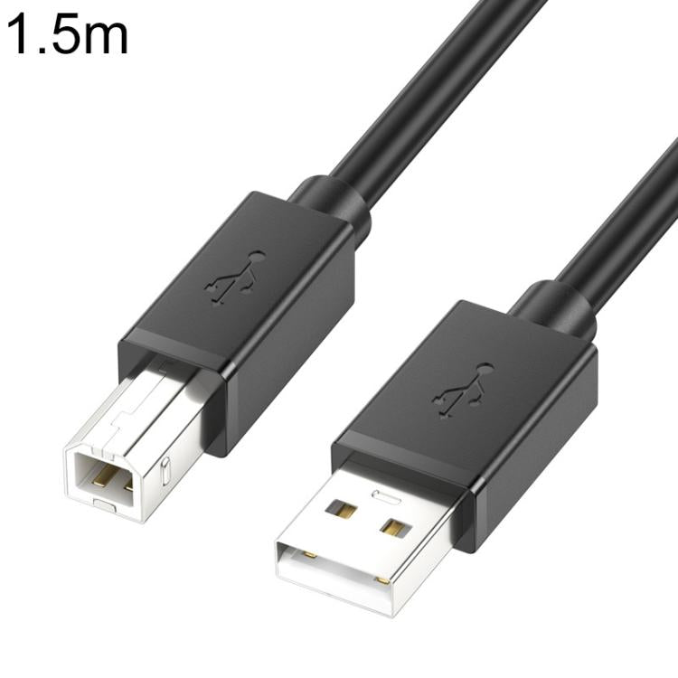 USB 2.0 High-Speed USB-A to USB-B Printer Cable For Scanners, Desktop Printers, and Digital Devices, 0.5m, 1m, 1.5m, 2m, 3m, 5m, 8m, 10m