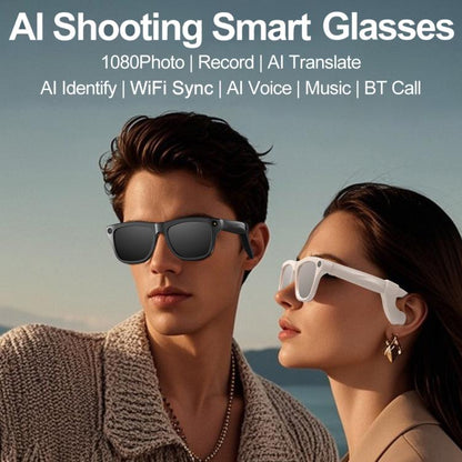 XK One Pro 1080P AI Shooting Smart Glasses, 1MP Camera
