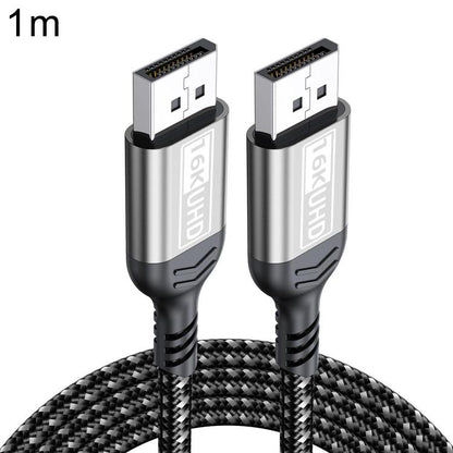 DP to DP 2.1 16K Gaming HD Cable Monitor Adapter Cable, 1m, 2m, 3m, 5m