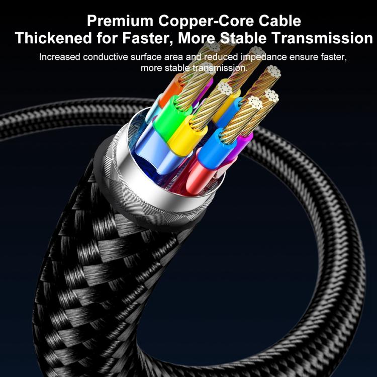 WG226 16K Ultra HD Type-C to DP 2.1 Display Cable Thunderbolt Adapter Cable No Logo, 1.5m No Logo, 1.8m No Logo