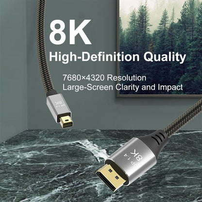 WG233 Mini DP to DP1.4 8K HD Video Adapter Cable, 8K-1m, 8K-2m