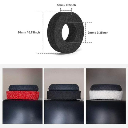 XDcase 6pcs Soft Silicone Aiming Precision Rings for PS4 / PS5 / Xbox / Switch / Google Stadia, 6PCS
