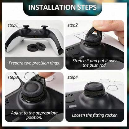 XDcase 12pcs Aiming Precision Rings for PS4 / PS5 / Xbox / Switch / Google Stadia, 12PCS