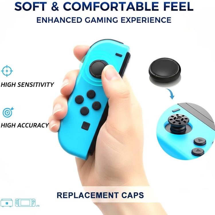 XDcase 8pcs Joystick Controller Replacement Thumb Grip Cap for Switch / Switch Lite / Switch OLED