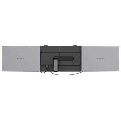 Blackview DCM6 14 inch Dual Screen Portable Laptop Extension Monitor with Stand, DCM6