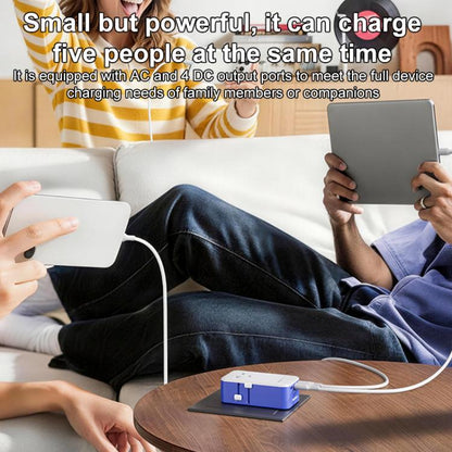 MOMAX UA36 1-World Pocket 70W 4-Port Ultra-Thin GaN Universal Travel Adapter, AU Plug, EU Plug, UK Plug, US Plug