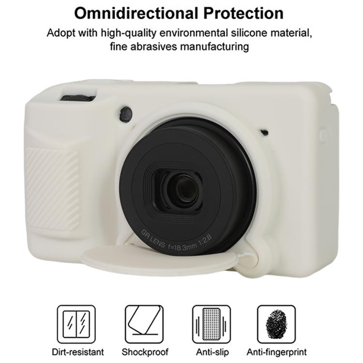 Soft Silicone Camera Protective Case, For Ricoh GR IV