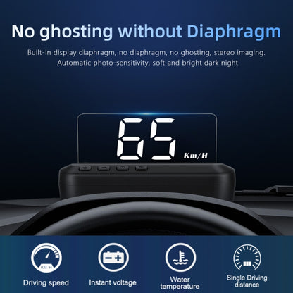 C100 Car HUD Head-up Display OBD2 Fault Code Elimination Overspeed / Fault Alarm, C100