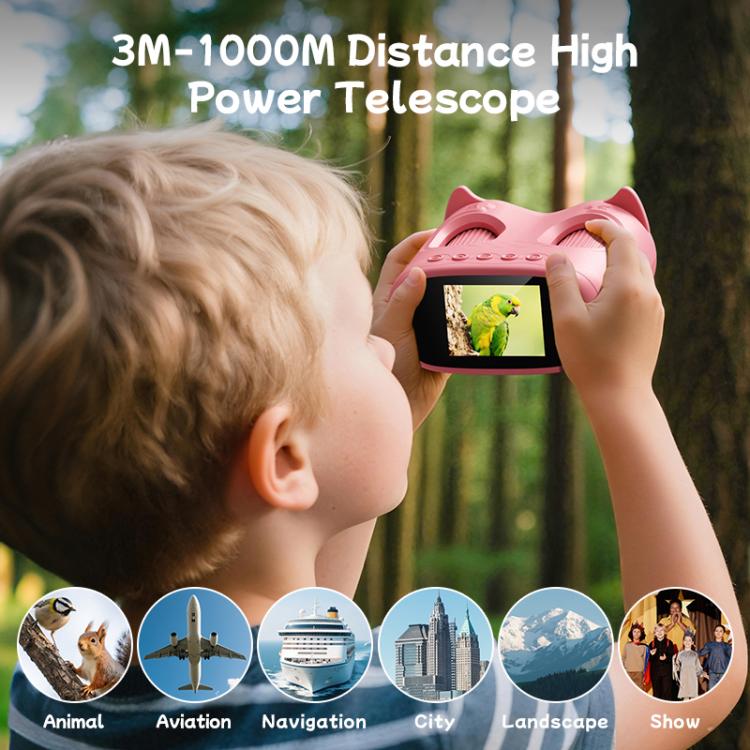 inskam 387 2MP 2-inch Display 2-in-1 Kids Digital Microscope & Binocular Telescope, inskam387