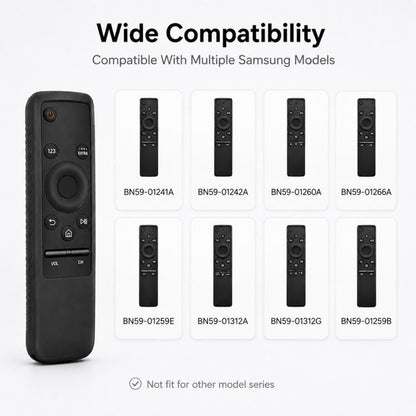 XDcase Shockproof Soft Silicone Protective Case, For Samsung TV Remote BN59 Series
