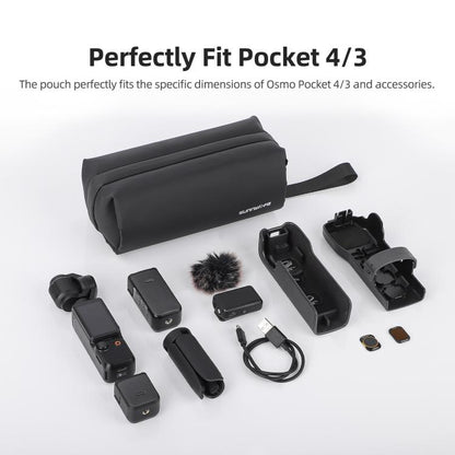 Sunnylife Multi-Use Electronics Organizer Pouch Series Handbag Storage Shoulder Bag Upgraded Pouch, For DJI OSMO Pocket 4 / 3