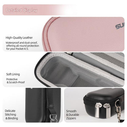 Sunnylife Colorful Protective Organizer Standard Combo Bag, For DJI OSMO Pocket 4 / 3