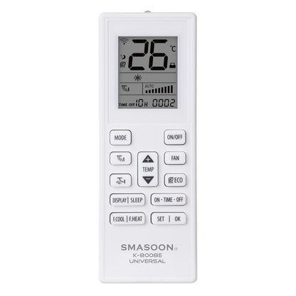 SMASOON K-8008E Universal Air Conditioner Remote Control
