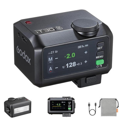 Godox iT30 Pro TTL Mini iFlash Camera Flash Light, iT30 Pro C For Canon, iT30 Pro N For Nikon, iT30 Pro S For Sony, iT30 Pro F For FUJIFILM, iT30 Pro O For Olympus / Panasonic, iT30 Pro L For Leica