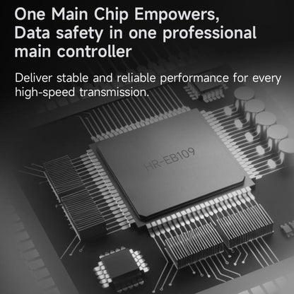 THERMALRIGHT HR-EB109 M.2 NVMe SSD Enclosure with USB to Type-C Cable & Type-C to Type-C Cable, EB109 A-C & C-C Cable