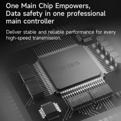 THERMALRIGHT HR-EB115 M.2 NVMe SSD Enclosure with Type-C to Type-C Cable, EB115 C-C Cable