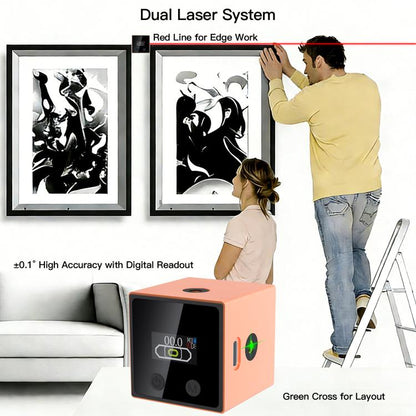 LT10 Multifunctional Mini Smart Laser Level & Digital Angle Finder