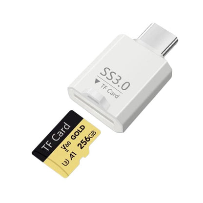 Type-C to TF Card Mini Super Speed USB3.0 Card Reader, Type-C to TF Card