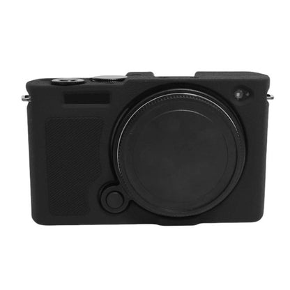 Litchi Texture Soft Silicone Camera Protective Case, For Panasonic LUMIX S9