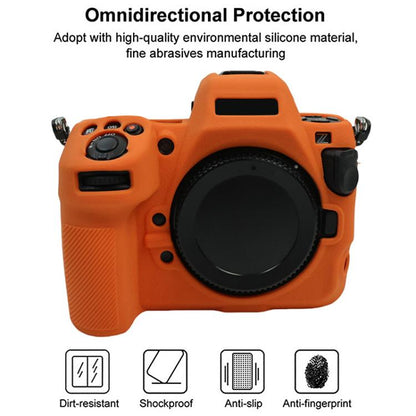 Litchi Texture Soft Silicone Camera Protective Case, For Nikon Z 8