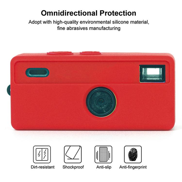 Soft Silicone Camera Protective Case, For Kodak Charmera 1987 /  Keychain