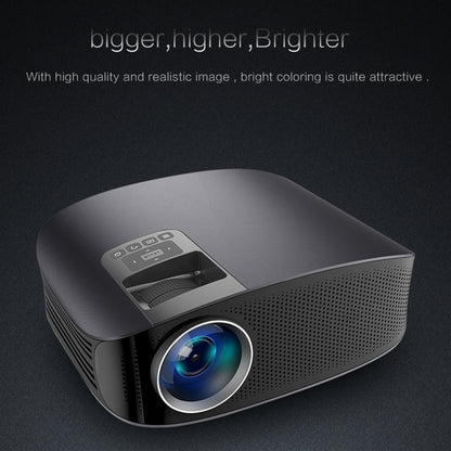 YG610 1280x768P Portable Home Theater LED HD Digital Projector, Support Mobile Phone Plug-in Connection