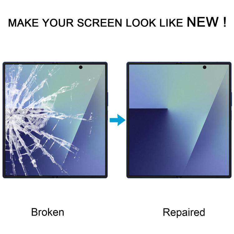 Main LCD Screen Fold Film, For Galaxy Z Fold7 SM-F966B, For Galaxy Z Fold6 SM-F956B, For Galaxy Z Fold5 SM-F946B