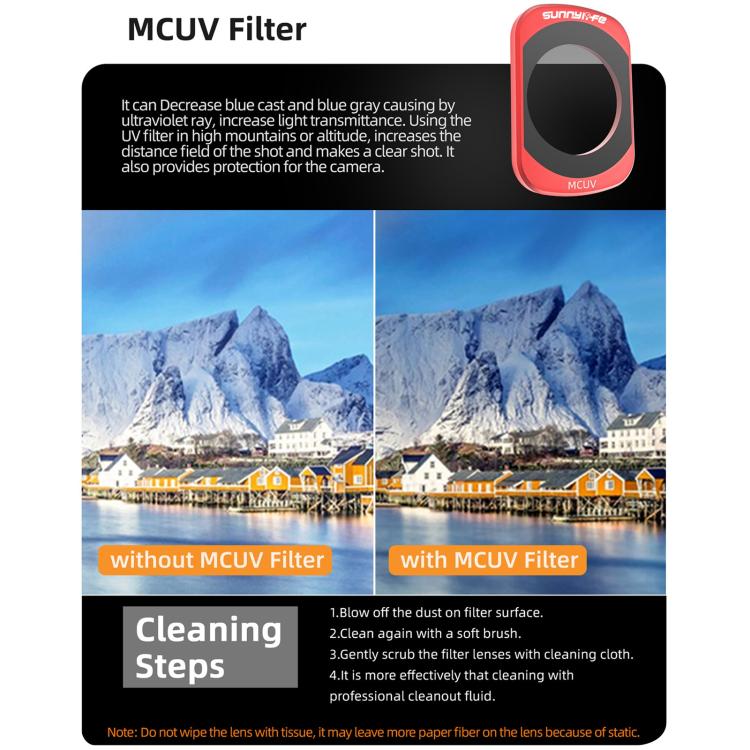 For DJI OSMO Pocket 3 Sunnylife Camera Lens Magnetic Metal Filter, MCUV, CPL, ND8, ND16, ND32, ND64, Black Mist 1/4, 3 in 1 Shadow Filter Set, 3 in 1 Portrait Filter Set, 3 in 1 CPL ND8/16, 3 in 1 Protective Filter Set, 4 in 1 ND8/16/32/64
