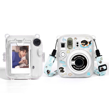 Photo Bag Crystal Shell DIY Sticker Kit with Shoulder Strap, For FUJIFILM instax mini 13