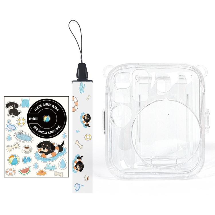 Photo Bag Crystal Shell DIY Sticker Kit with Shoulder Strap, For FUJIFILM instax mini 13
