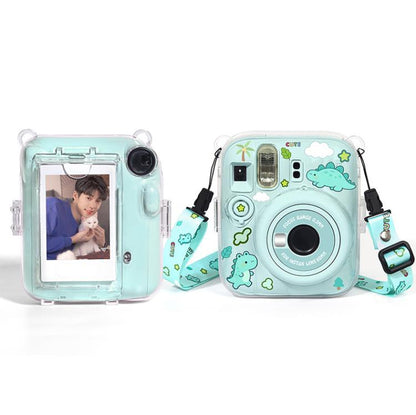 Photo Bag Crystal Shell DIY Sticker Kit with Shoulder Strap, For FUJIFILM instax mini 13