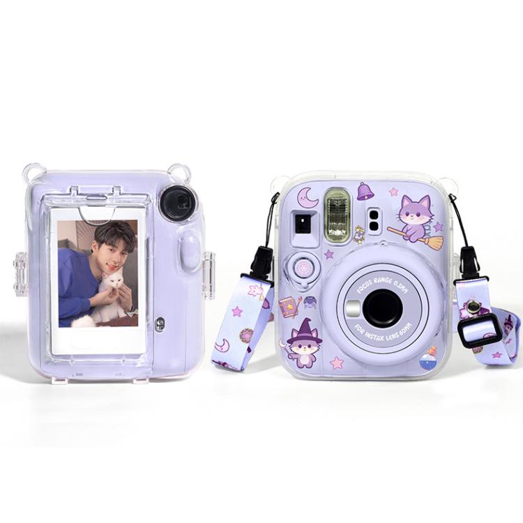Photo Bag Crystal Shell DIY Sticker Kit with Shoulder Strap, For FUJIFILM instax mini 13