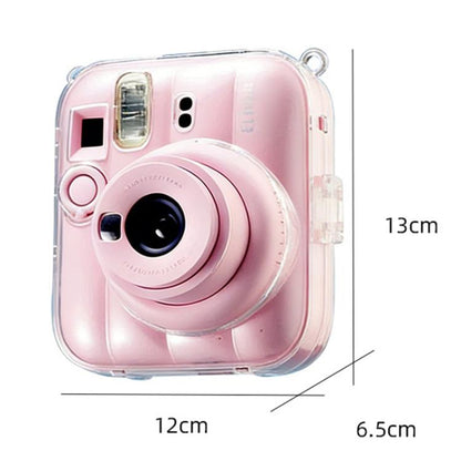 Photo Bag Crystal Shell DIY Sticker Kit with Shoulder Strap, For FUJIFILM instax mini 13