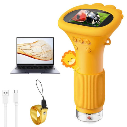 2 inch Screen Handheld Children Optical Microscope