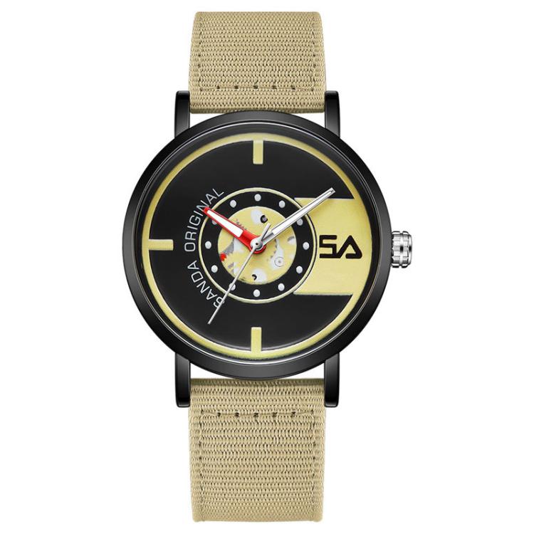 SANDA 3217 Preppy Style 5ATM Waterproof Student Watch with Nylon Strap